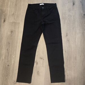 LOFT Black Straight Pants Womens Size 27/4